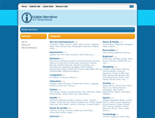 Tablet Screenshot of mutiple-alternatives.info